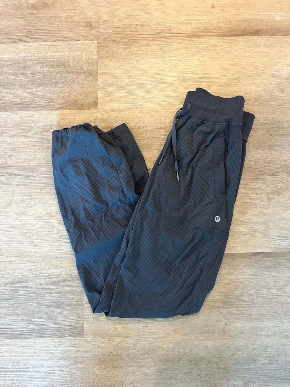 Lululemon, Women's Dance Studio Piped Ribbed Mid Rise Dance Pants, Black, 2